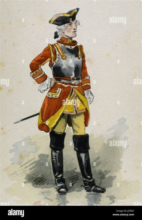 spanish army uniform 18th century.